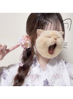 フラワーコサージュヘアクリップ