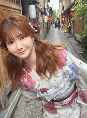 ひめか 芍薬花柄浴衣セット