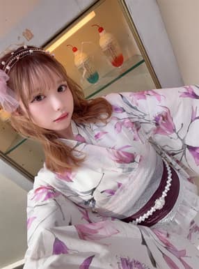 花柄浴衣セット