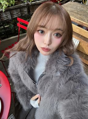スタンドカラーショート丈ファーコート