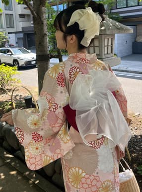 菊牡丹浴衣セット