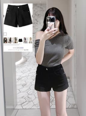 ツイルベーシックショートパンツ
