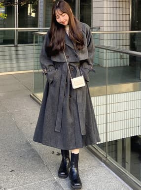 マルチWayフェイクウールコート