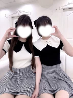 ビッグリボンカラー配色ニットトップス