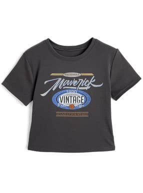 ロゴプリントTシャツ