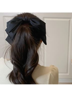 ビッグリボンヘアバレッタ