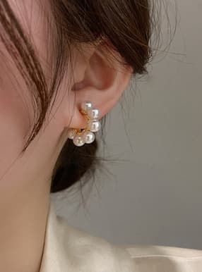 パールフープミニピアス