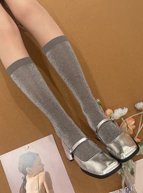 ラメシアーハイソックス