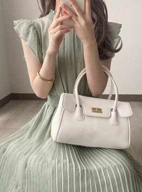 2Wayレザーショルダーバッグ
