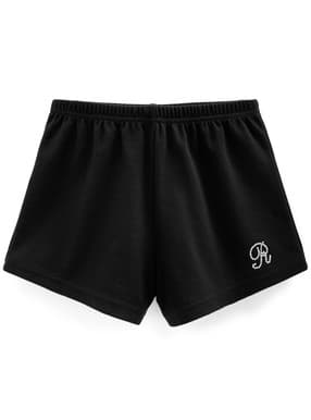 ラインストーンロゴインナーショートパンツ