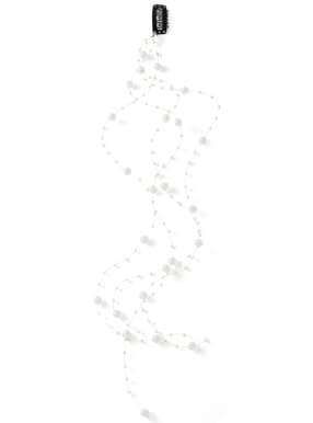 パールチェーンヘアクリップ