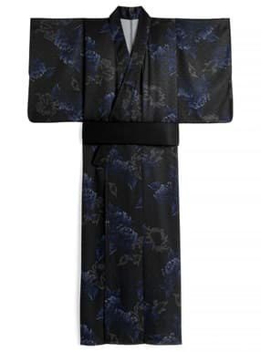 花柄メンズ浴衣セット