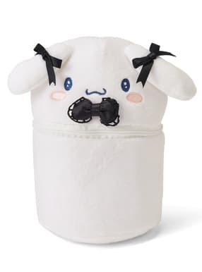 サンリオキャラクターズコラボ　シナモロールミラー付きポーチ