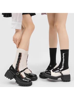 フリンジクルーソックス