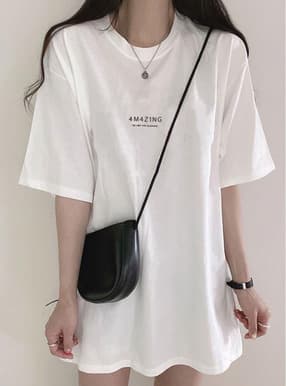 ビッグシルエットロゴTシャツ