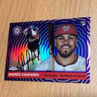 世界250枚限定！Andrés ChaparroのVibrationsカード 1枚