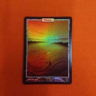 MTG2 Plains foil Unhinged  1枚