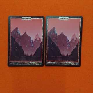 MTG2 Mountain  Unhinged 2枚セット 2枚