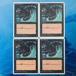 MTG 4枚 暗黒の儀式 4枚