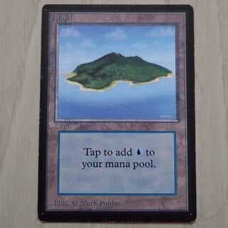 MTG 島 ベータ beta 1枚