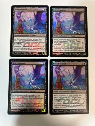MTG 苦花 Foil 英語版 ジャッジ褒賞 4枚セット 4枚
