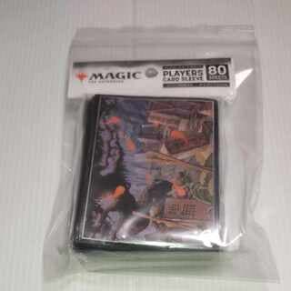 未開封　エンスカイ MTGマジック:ザ・ギャザリング プレイヤーズカードスリーブ 『APACランド2』《沼》 (MTGS-105)