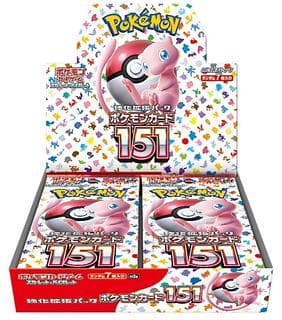 強化拡張パック「ポケモンカード151（イチゴーイチ）」 未開封BOX  1BOX