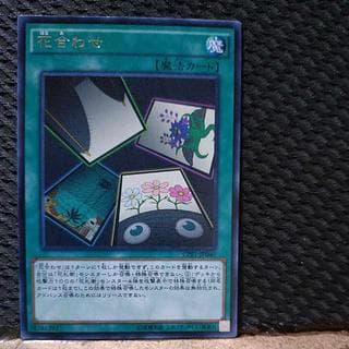 【ぽぽたん】遊戯王  2027  花合わせ レア  1枚